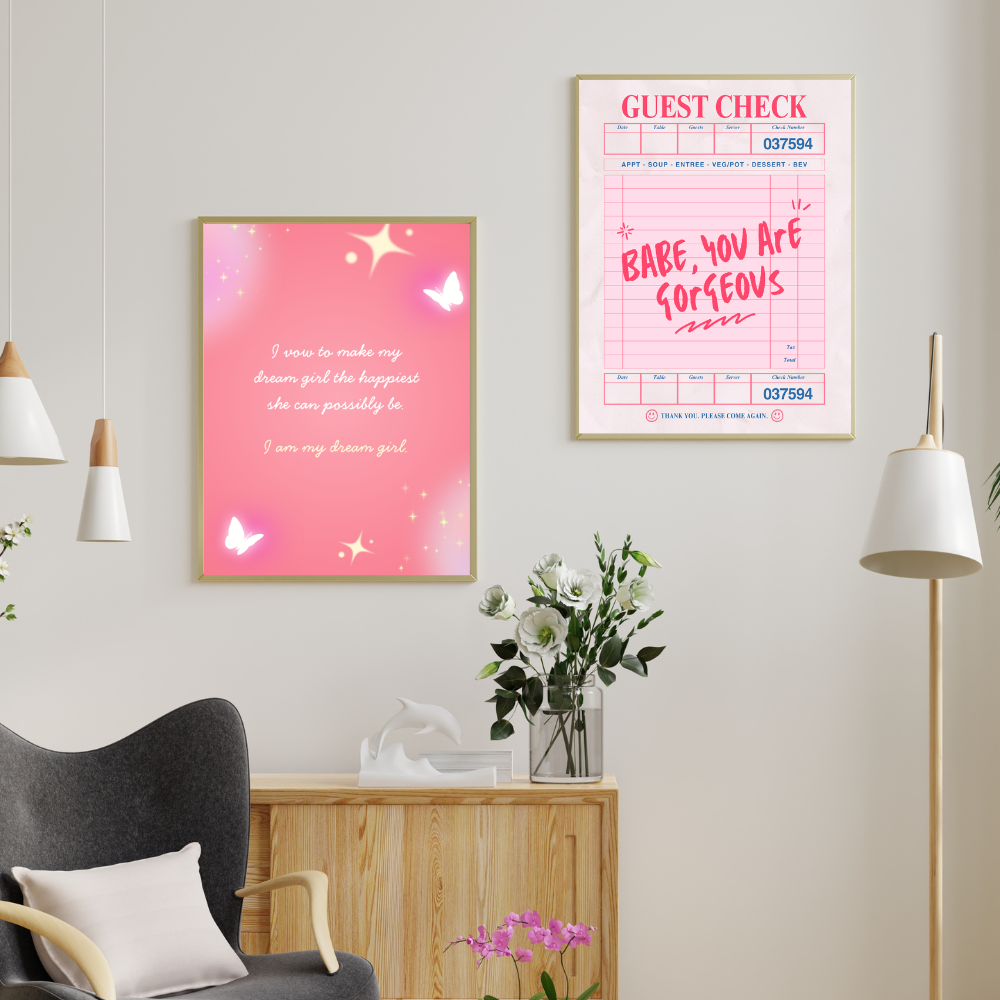 My Dream Girl Art Print