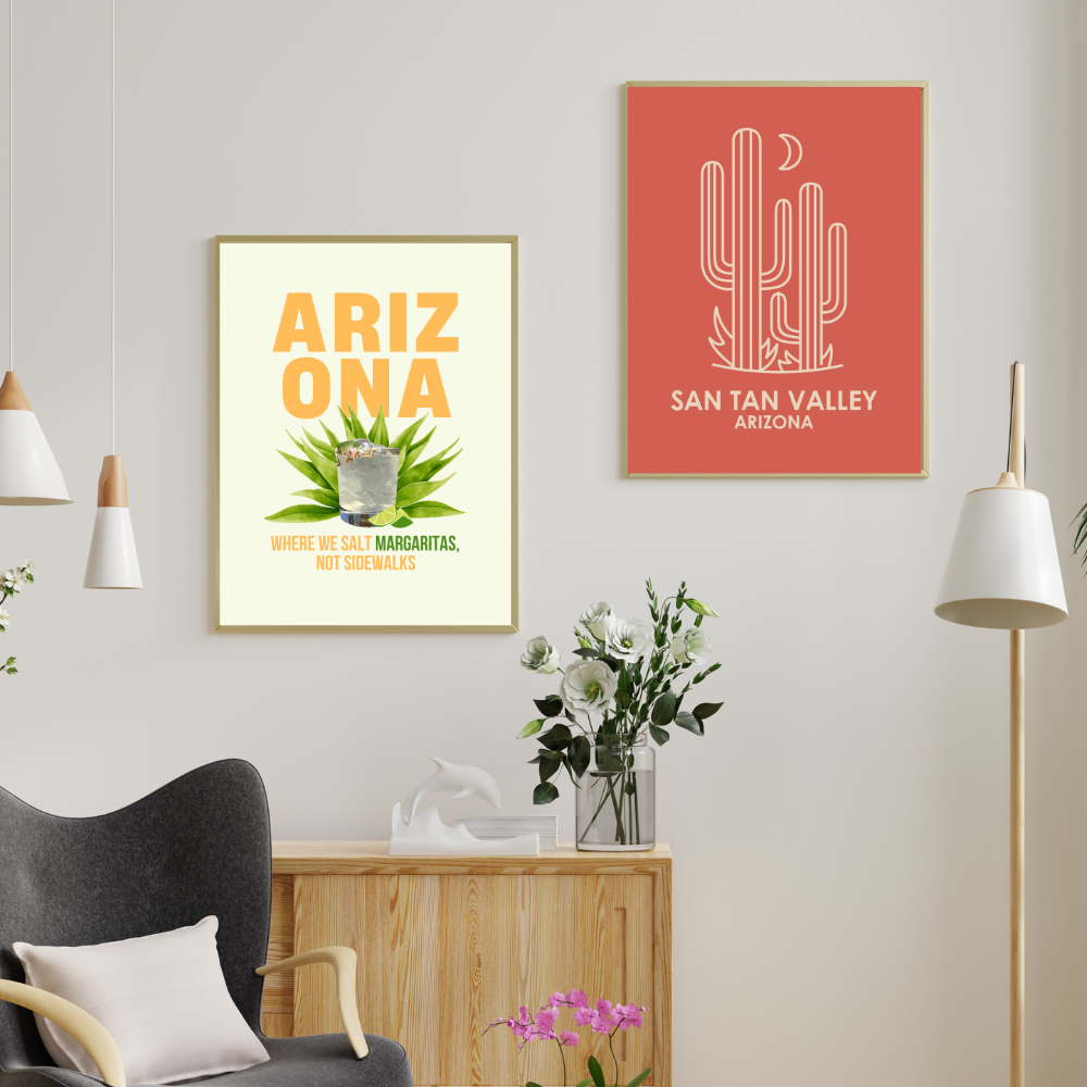 Salt Margaritas, Not Sidewalks Art Print