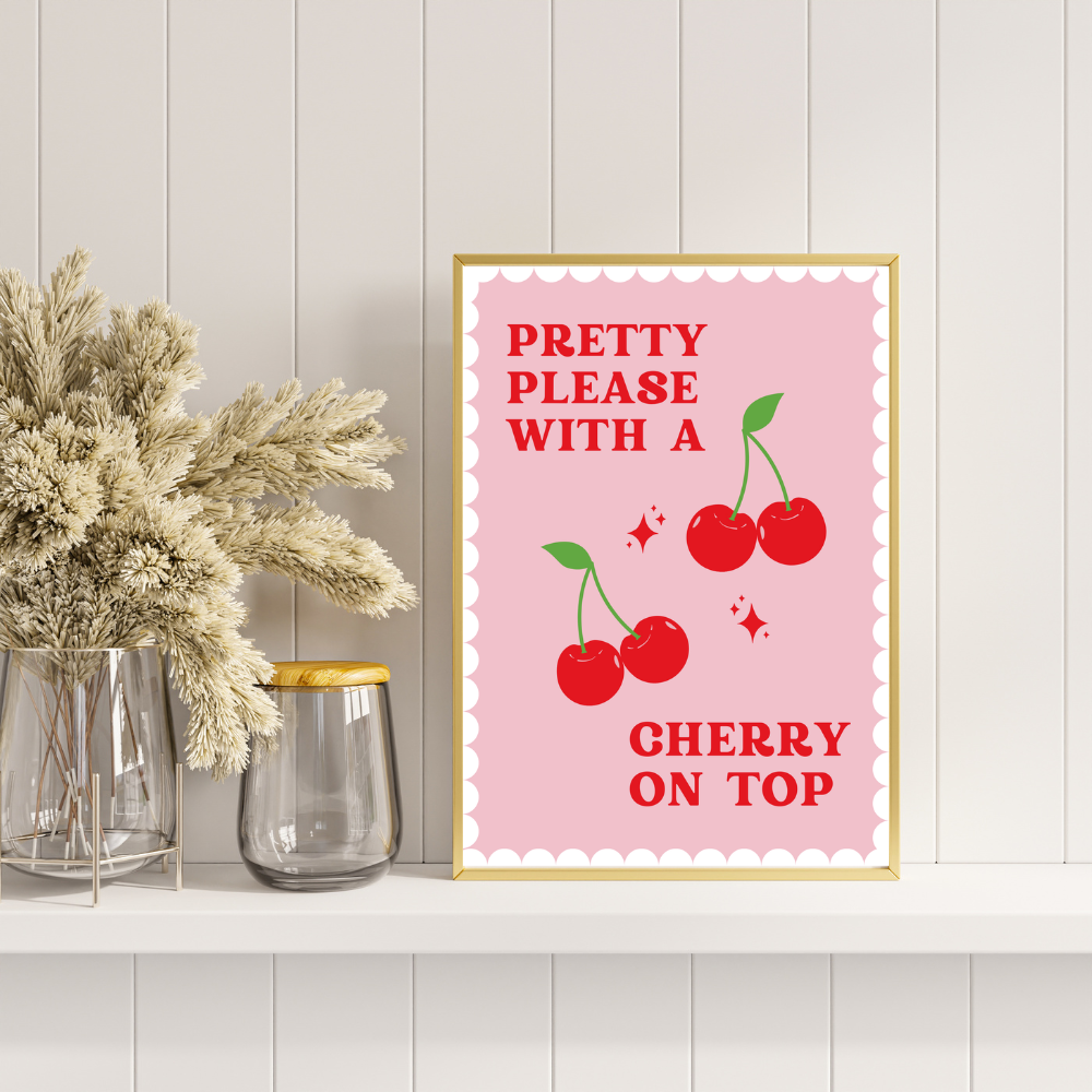 Pretty Please Art Print