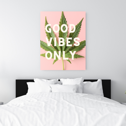 Good Vibes Only Art Print