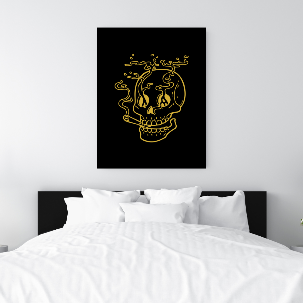 Smoking Skull