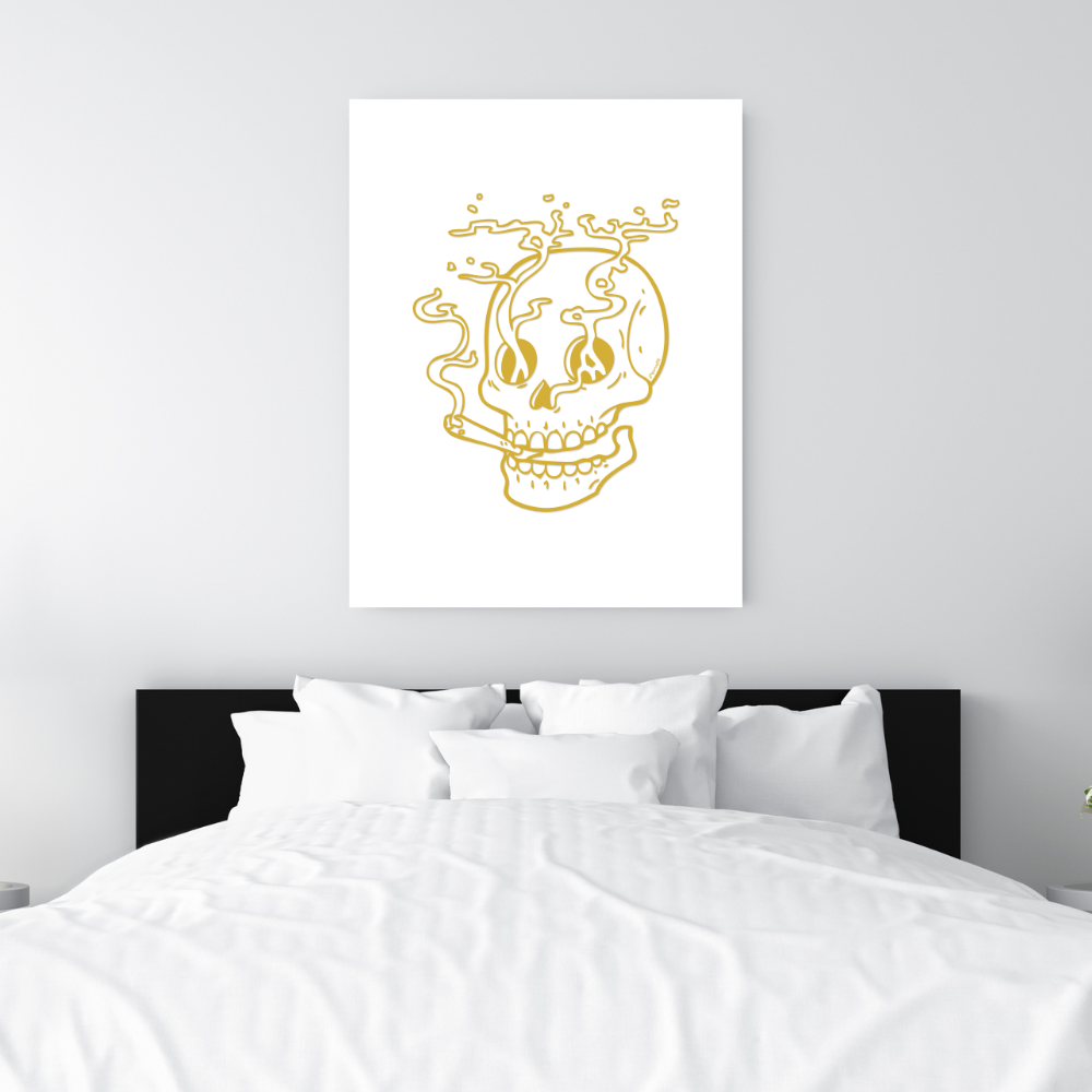 Smoking Skull
