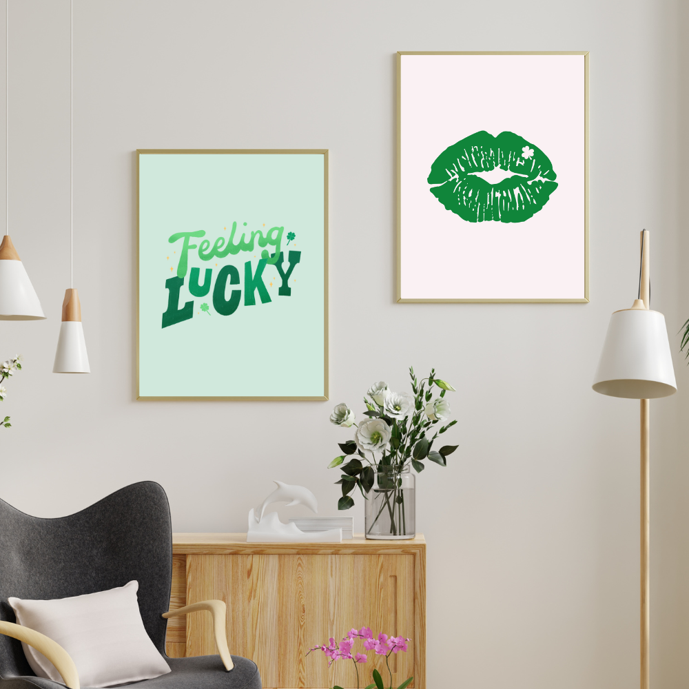 Feeling Lucky Art Print