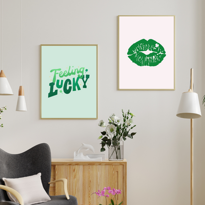 Feeling Lucky Art Print