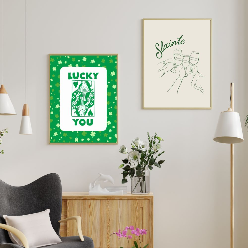 Lucky You Art Print
