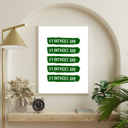 St Patricks Day Art Print