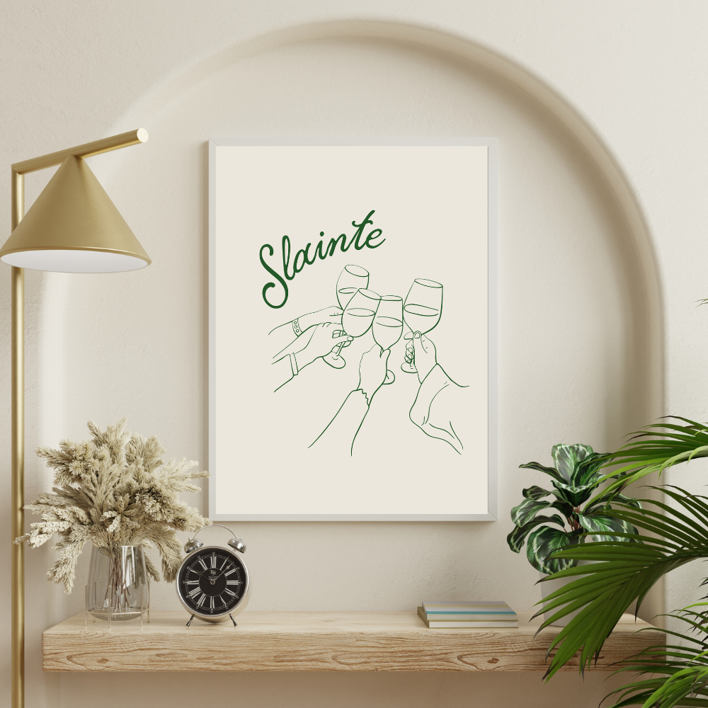 Slainte Art Print