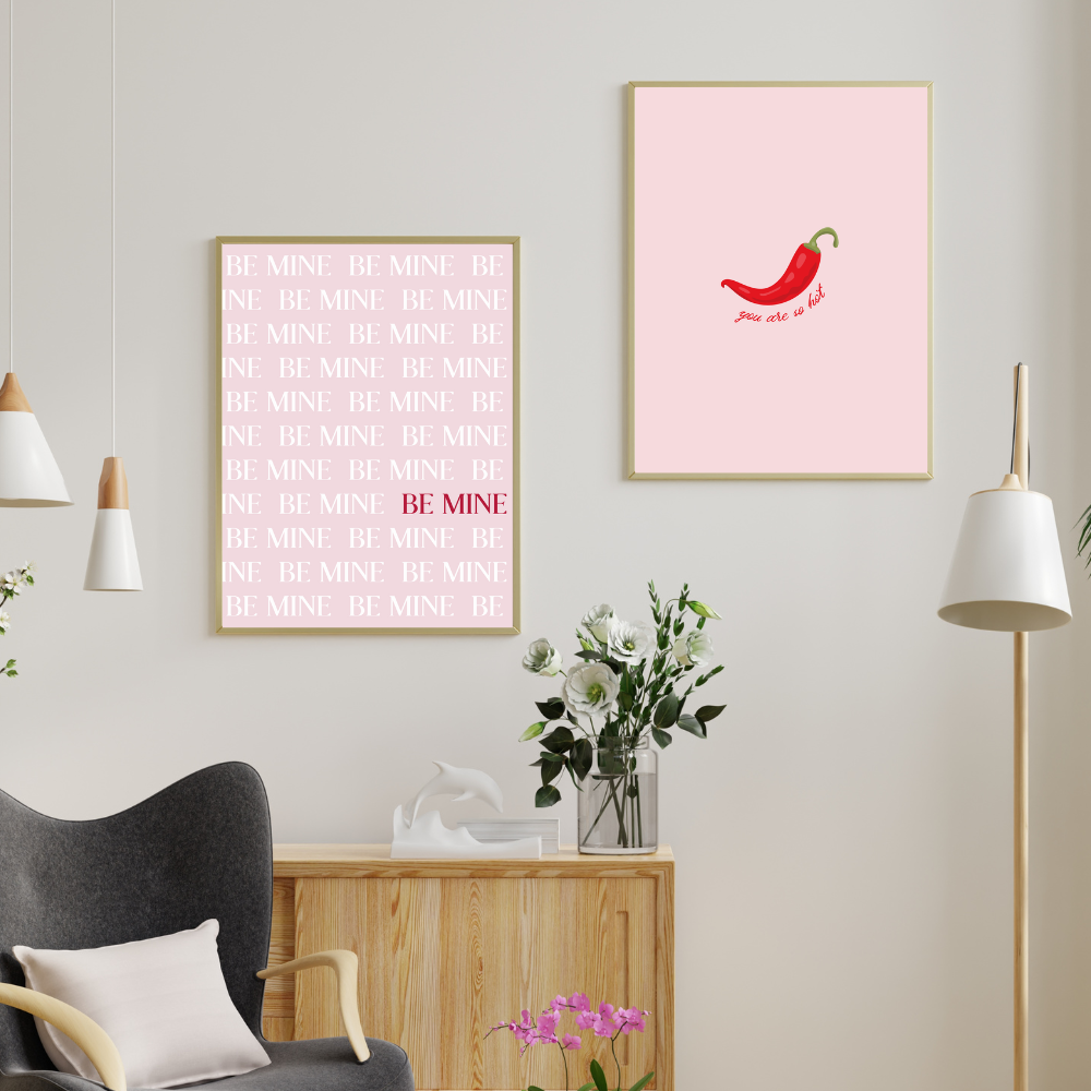 Be Mine Art Print