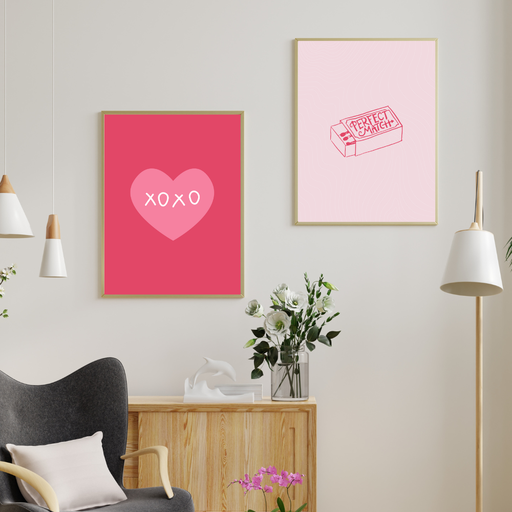 Perfect Match Art Print