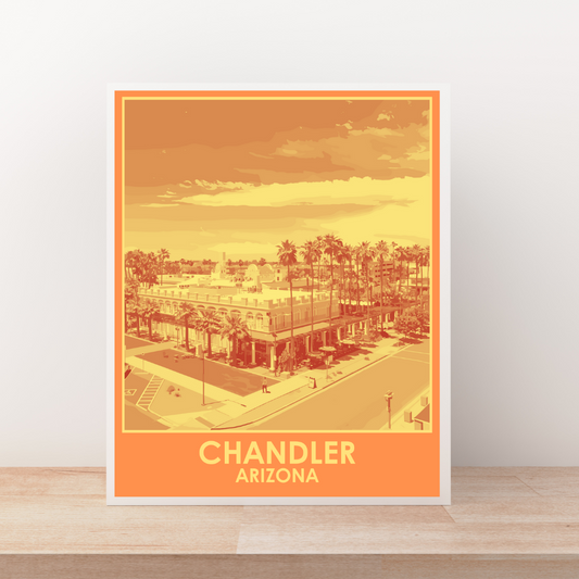 Chandler (City Series) Art Print
