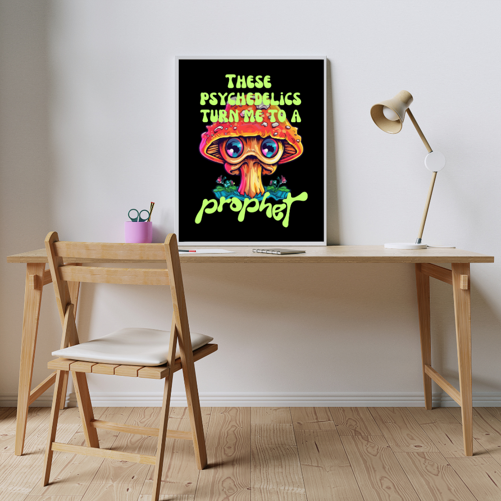 Turn Me to a Prophet Art Print
