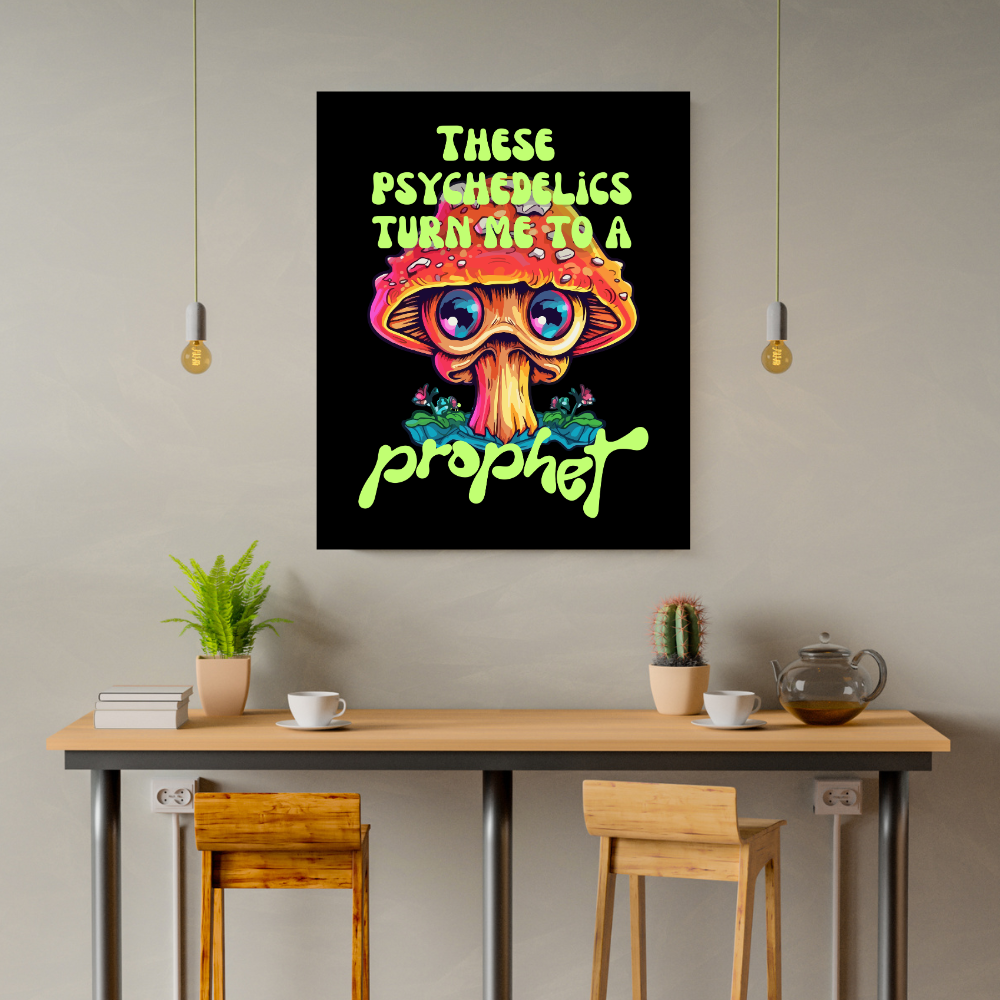 Turn Me to a Prophet Art Print