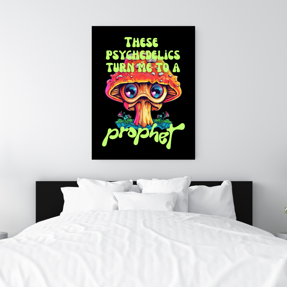 Turn Me to a Prophet Art Print