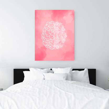 Cannibrain Art Print