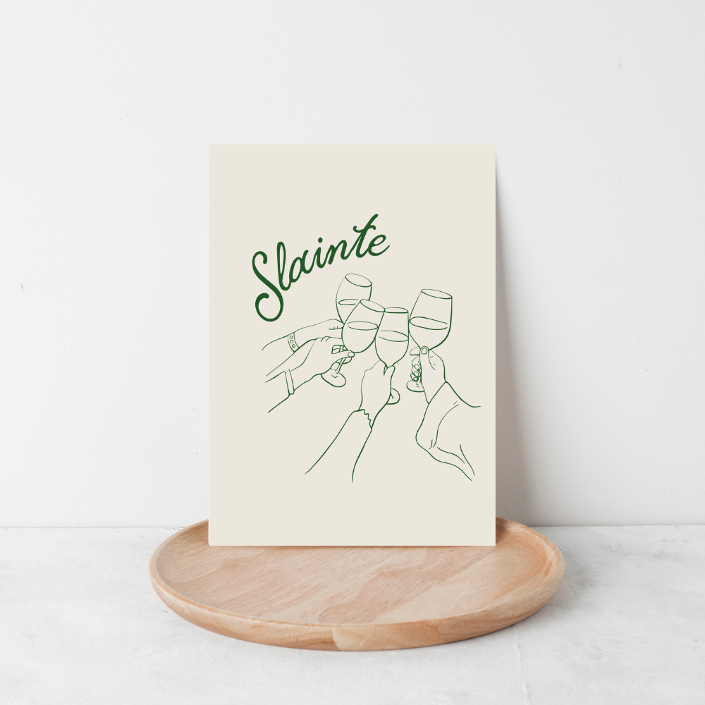 Slainte Art Print