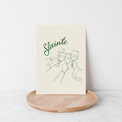 Slainte Art Print