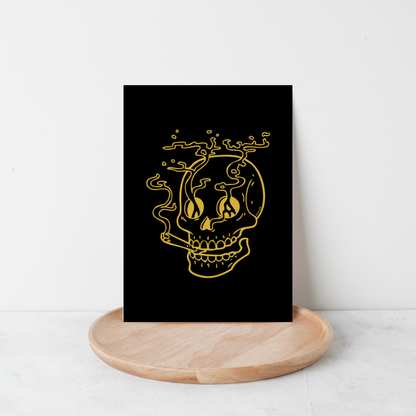 Smoking Skull