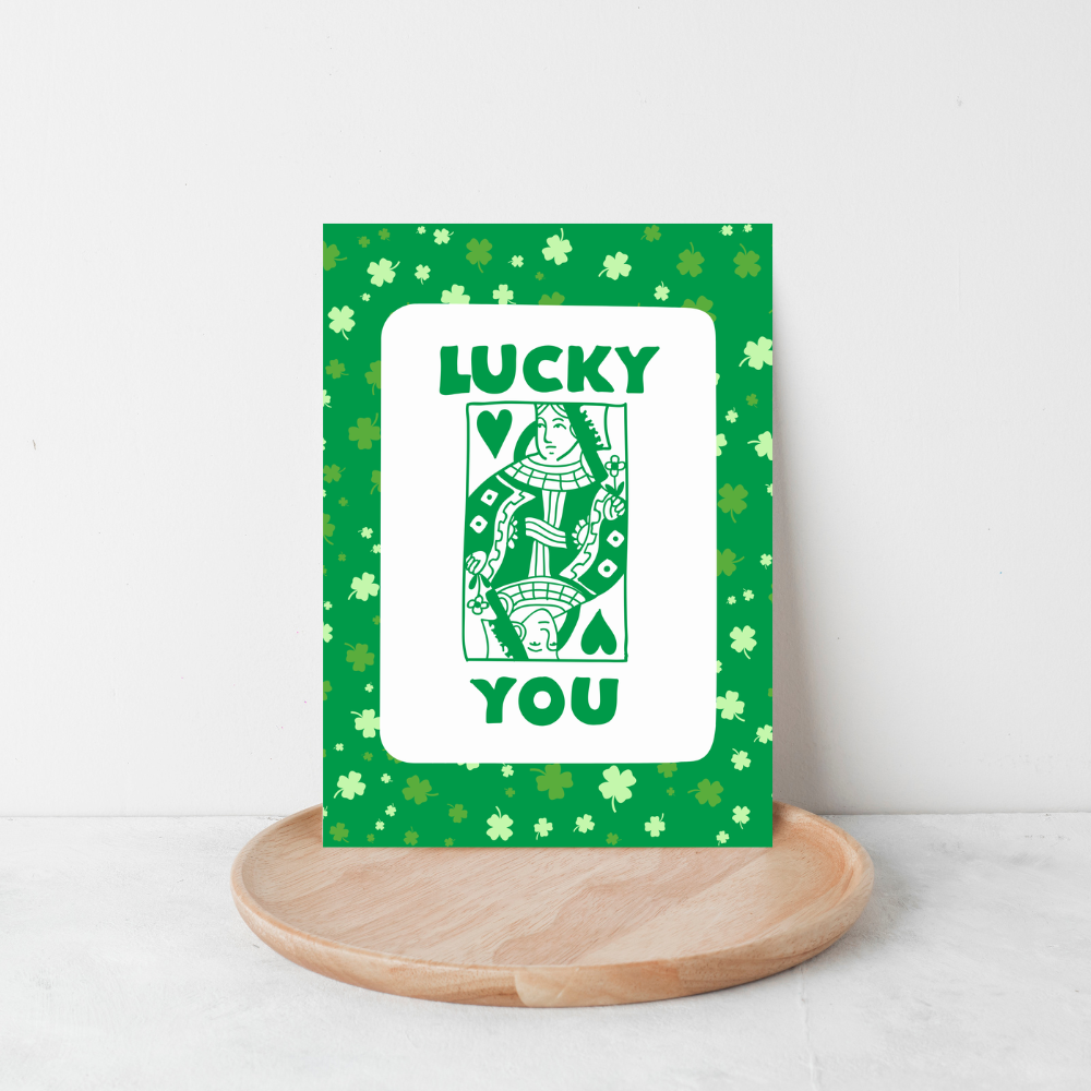 Lucky You Art Print