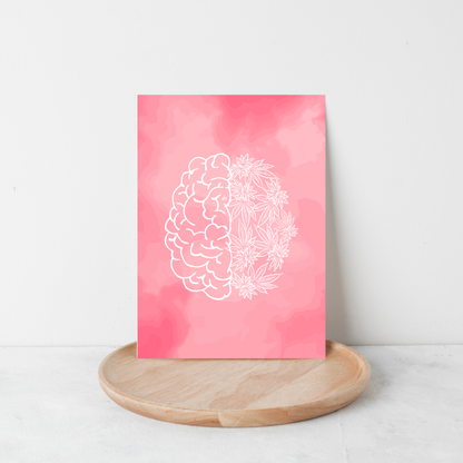 Cannibrain Art Print