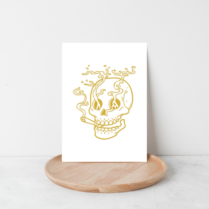 Smoking Skull
