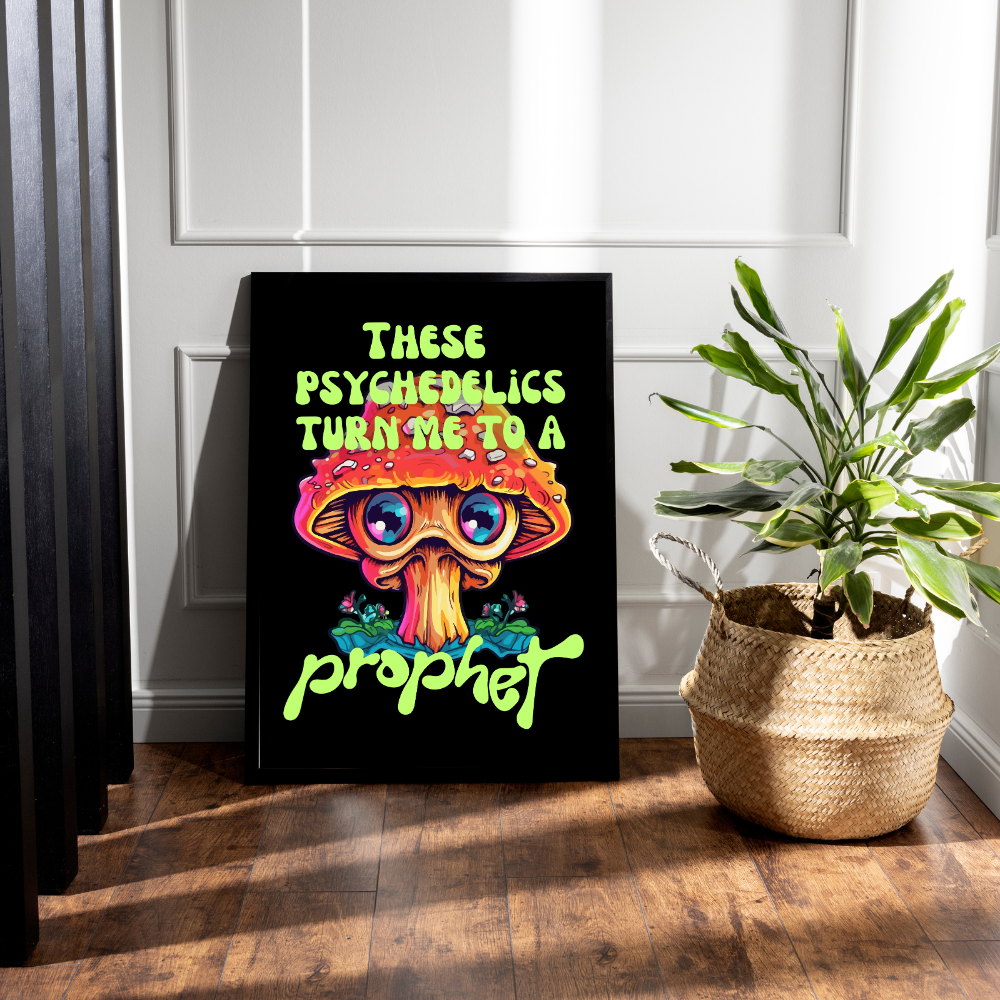 Turn Me to a Prophet Art Print