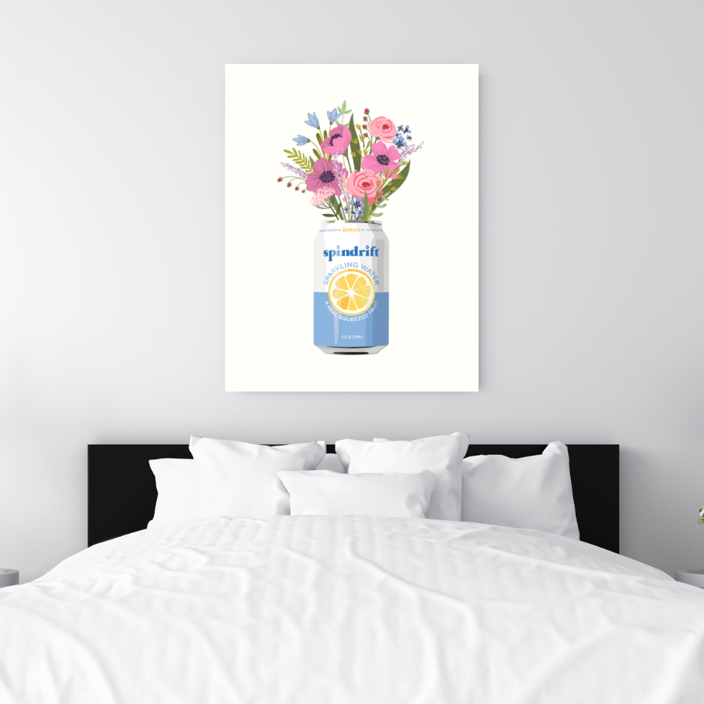 Seltzer Flowers Art Print