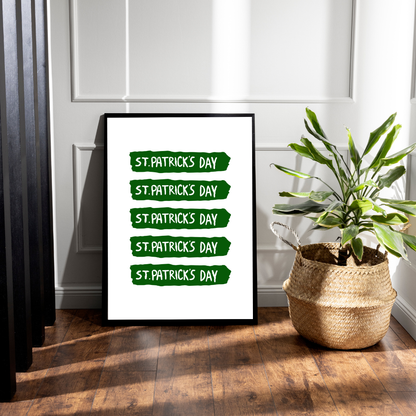St Patricks Day Art Print