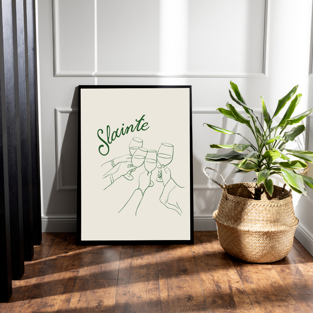 Slainte Art Print