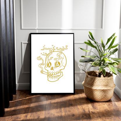 Smoking Skull