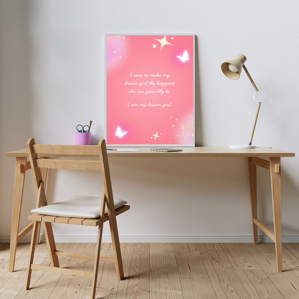 My Dream Girl Art Print
