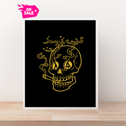 Smoking Skull