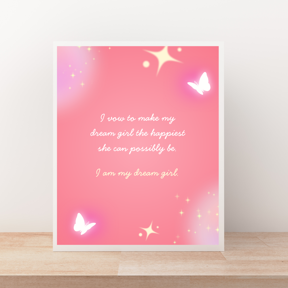 My Dream Girl Art Print