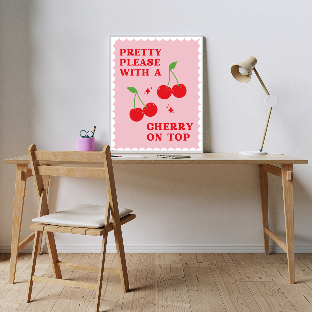 Pretty Please Art Print