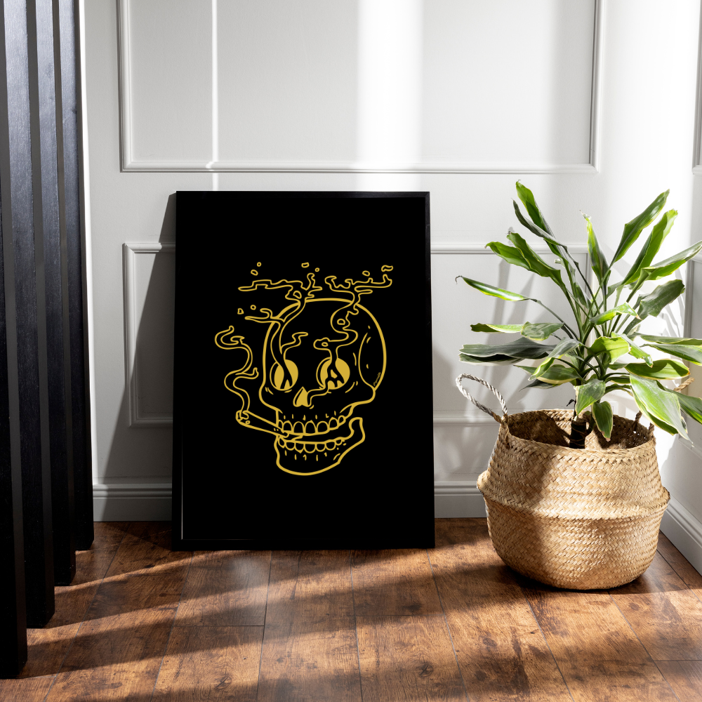 Smoking Skull