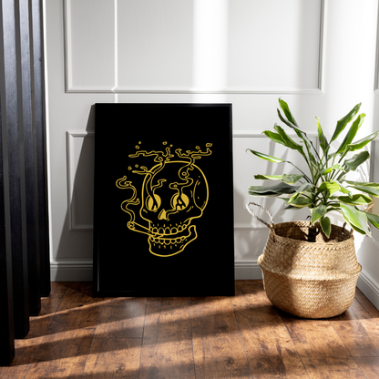 Smoking Skull