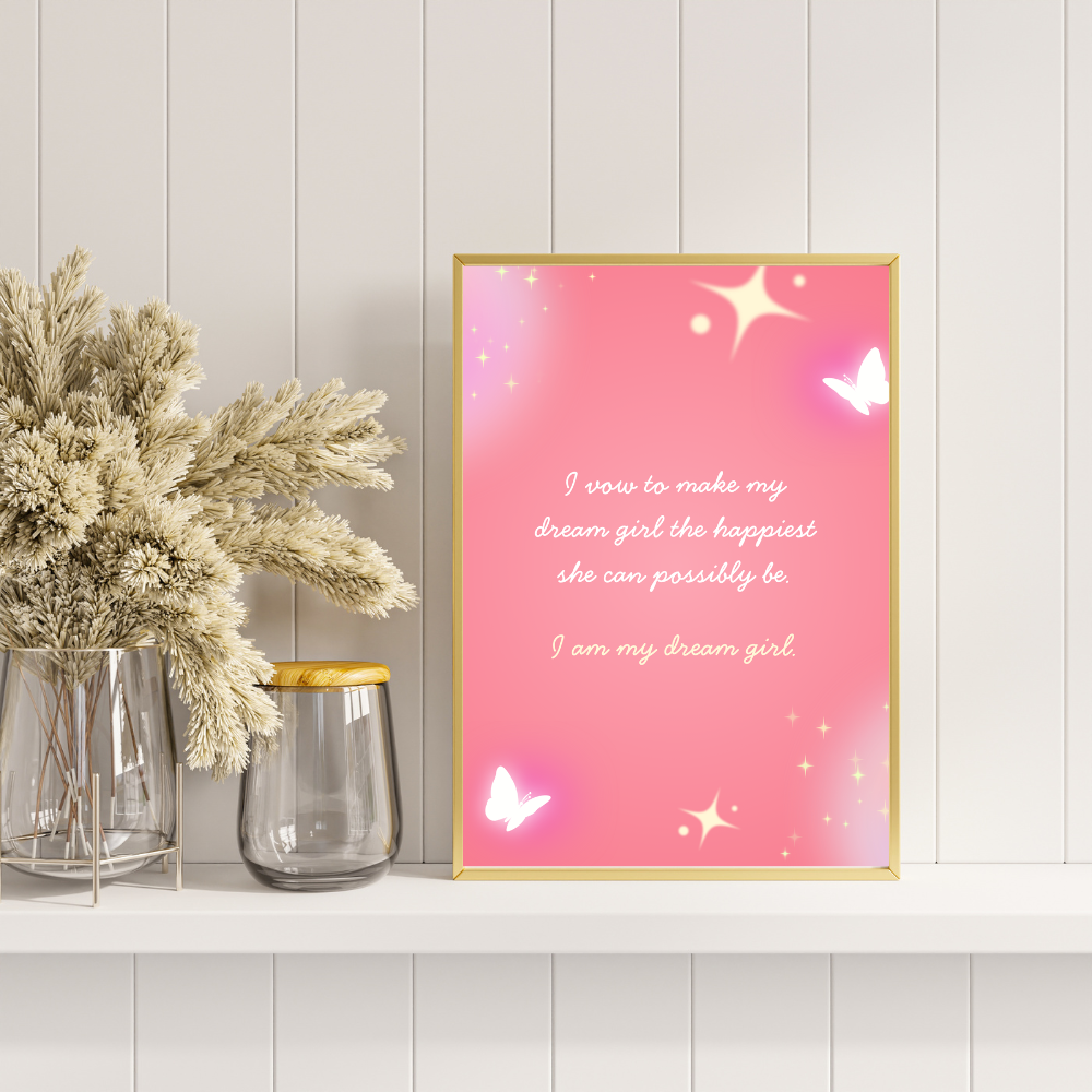 My Dream Girl Art Print