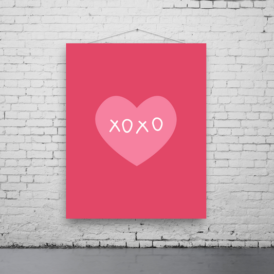 XOXO Art Print