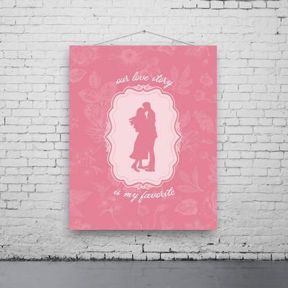 Our Love Story Art Print
