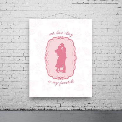 Our Love Story Art Print